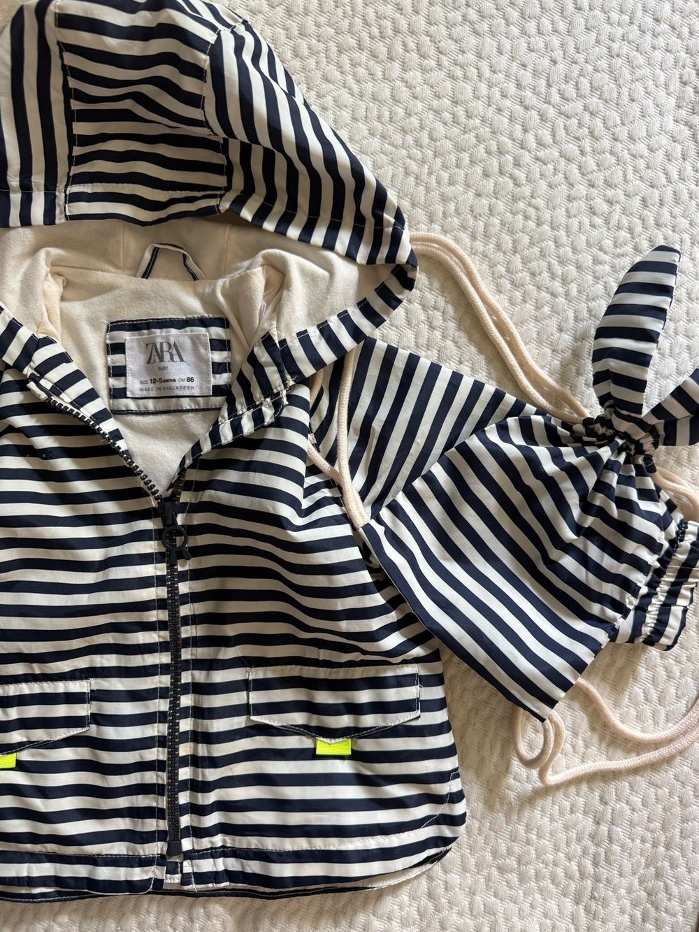 Zara | toddler rain coat | 12-18 months